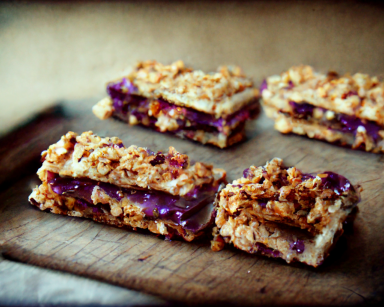 PB&J Granola Bars