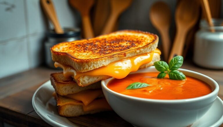 Grilled Cheese & Tomato Soup